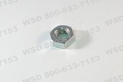1/2-20 LH JAM NUT ZINC PLTD
