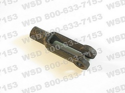 ADJ YOKE END 1/4-28 XYLAN COAT