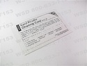 CLEANING CARD