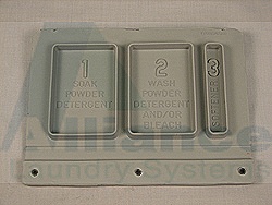 LID SPLY DISP EPDM-40DURO-GRAY