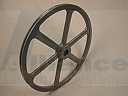 PULLEY 1GRV-3V-18.00 OD-1.338